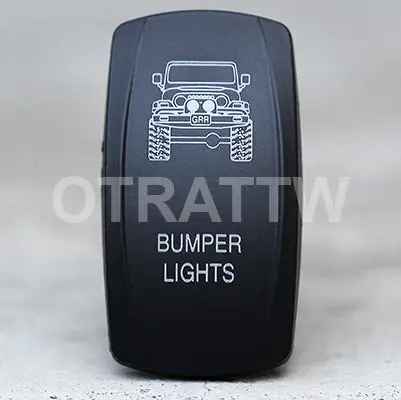 Exclusive Switch, Rocker TJ Bumper Lights