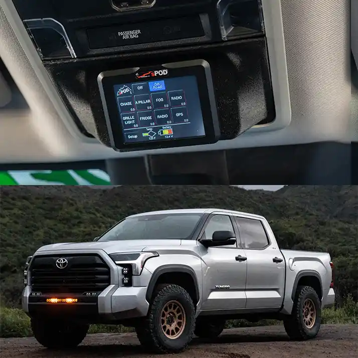 Bulk Order Touchscreen BantamX Vehicle Kit - Toyota 2022-On Tundra sPOD