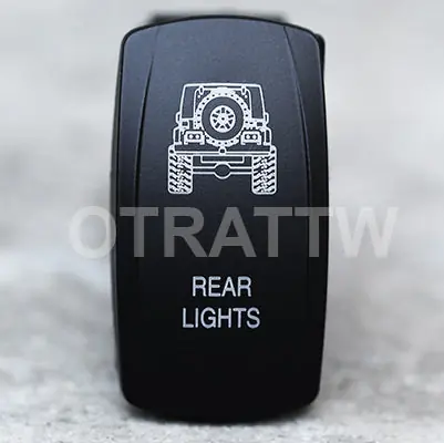 Fresh Stock JK Rear Lights Rocker Switch sPOD