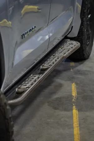 Best Price C4 Fabrication 22+ 3rd Gen Toyota Tundra Rock Sliders - 1400-2122-C4-DOM