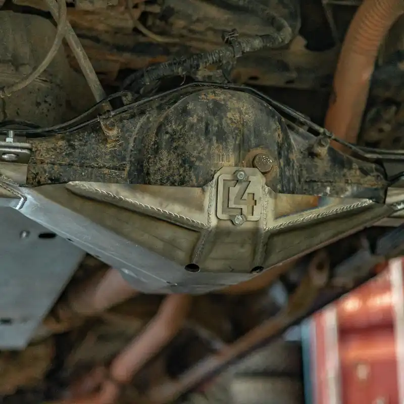 Special Discount C4 Fabrication 05-15 2nd Gen Toyota Tacoma Rear Differential Skid Plate