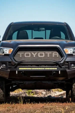 C4 Fabrication 16-23 3rd Gen Toyota Tacoma Front Lo-Pro Winch Bumper Flash Sale