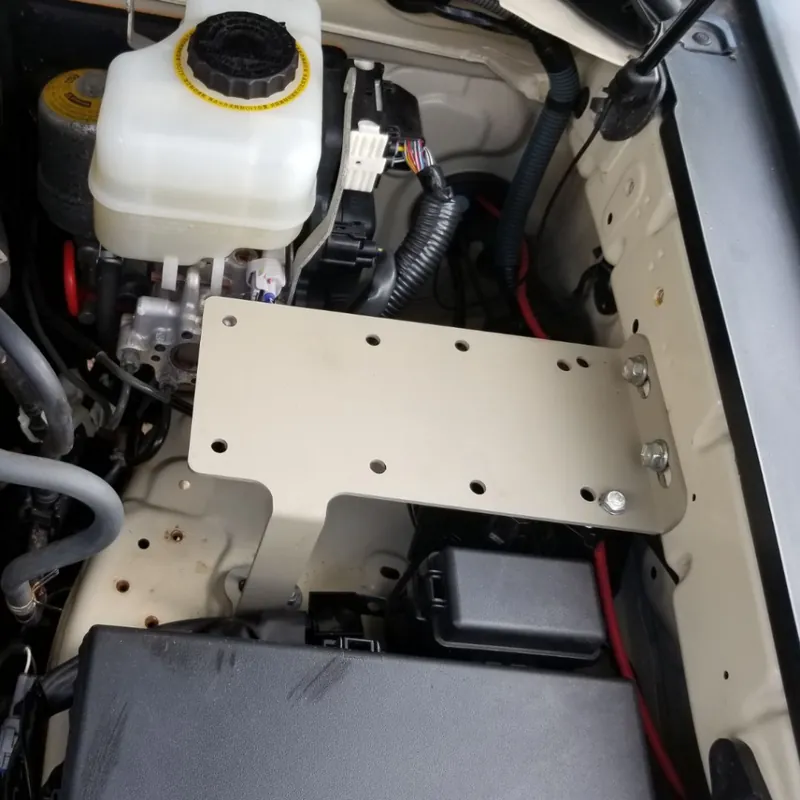 C4 Fabrication 10-19 5th Gen Toyota 4Runner Engine Bay Accessory Tray - Driver Side - 1100-8310 Exclusive Offer
