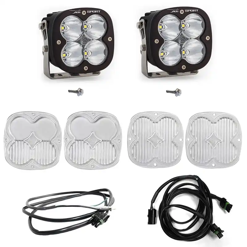 Baja Designs Bronco A Piller Light Kit 21-Up Ford Bronco XL Sport Spot w/Upfitter Baja Designs - 447753UP Don’t Miss Out