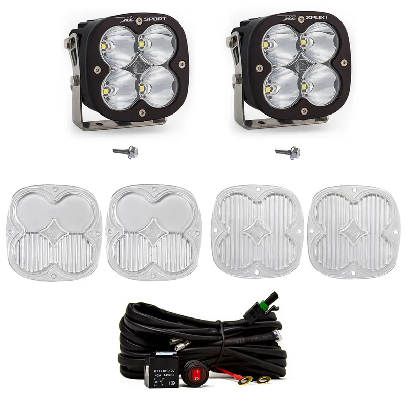 Baja Designs Bronco A Piller Light Kit 21-Up Ford Bronco XL Sport Spot Baja Designs - 447753 Buy Online