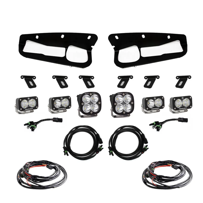 Weekend Sale Baja Designs Bronco Fog Pocket Kit 21-Up Ford Bronco Sportsmen Baja Designs - 447760