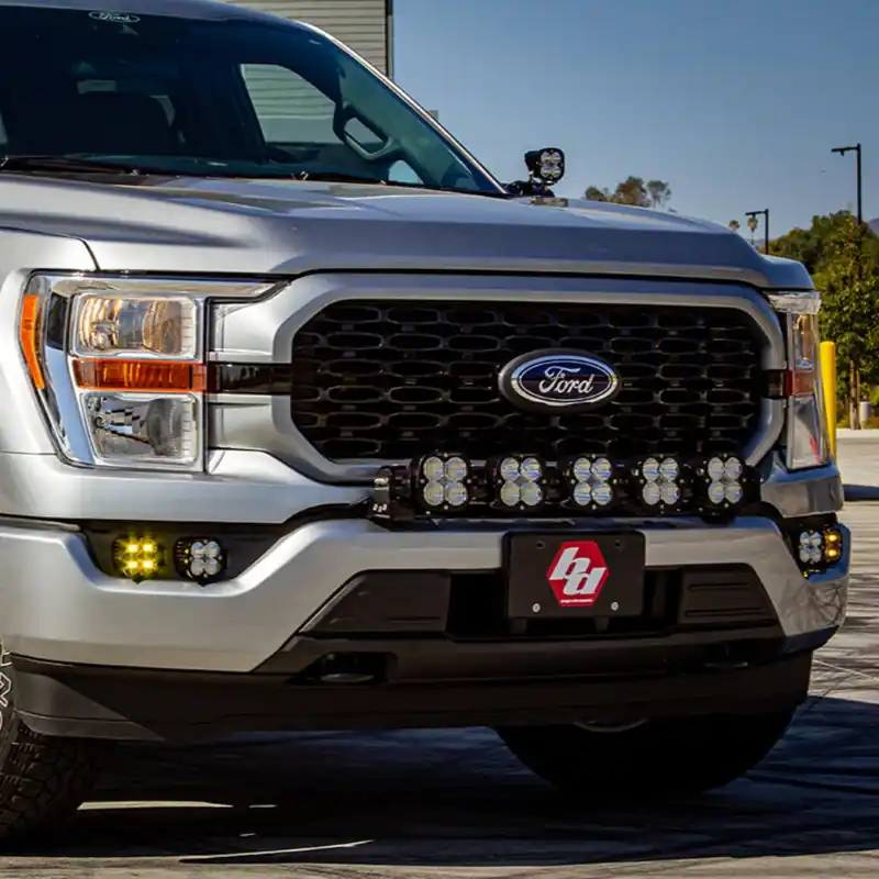 Baja Designs Ford, F150, (21-On), FPK, SAE Clear/Pro DC, Up w/o DRL Baja Designs - 447699UP Save Now