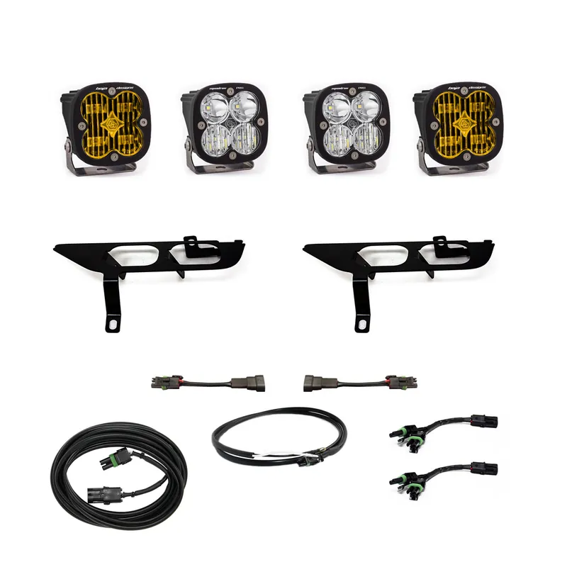 Baja Designs Ford, F150, (21-On), FPK, SAE Amber/Pro DC, Up w/o DRL - 447700UP Discount