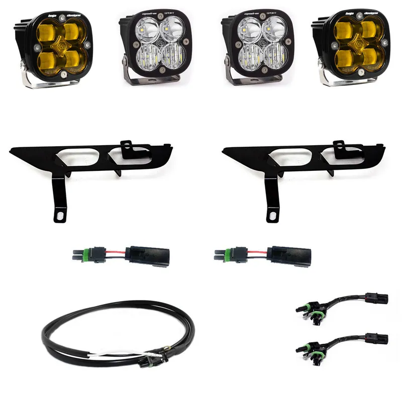 Baja Designs Ford, F150, (21-On), FPK, SAE Amber/Sport DC, Up w/ DRL Baja Designs - 447869UP Shop Now
