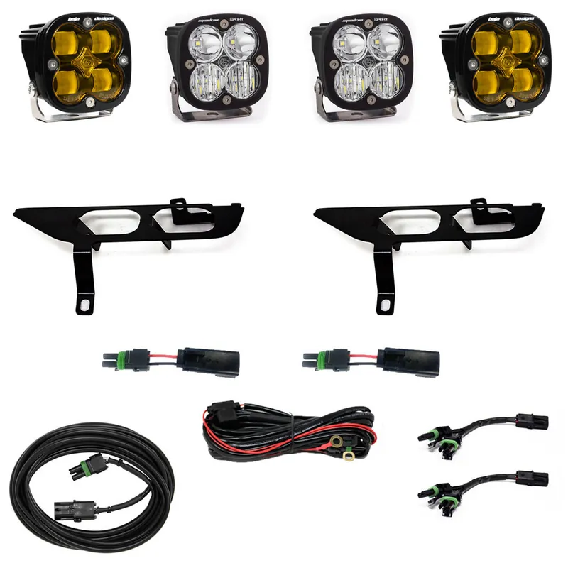 Baja Designs Ford, F150, (21-On), FPK, SAE Amber/Sport DC w/ DRL Baja Designs - 447869 Final Sale
