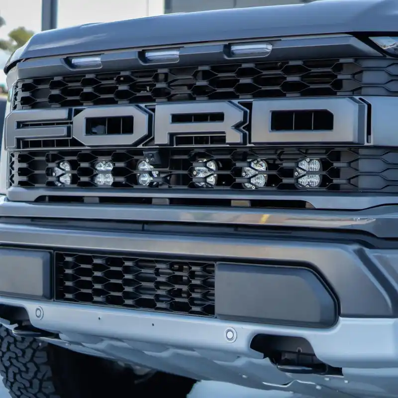 Baja Designs Squadron Pro Behind Grill Kit fits 21-On Ford Raptor Baja Designs - 448062 Free Shipping