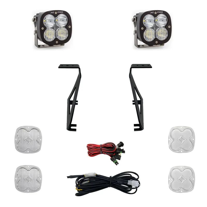 Baja Designs XL Pro A-Pillar Kit fits 21-On Ford Raptor Baja Designs - 448059 Luxury