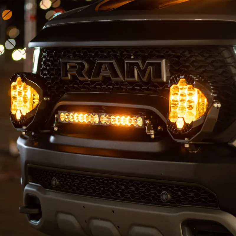 Baja Designs Ram 1500 TRX 21-On 20 Inch S8 Grill Kit Baja Designs - 448049 Worldwide Shipping