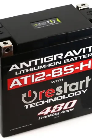 Same Day Shipping Antigravity YT12-BS High Power Lithium Battery w/Re-Start