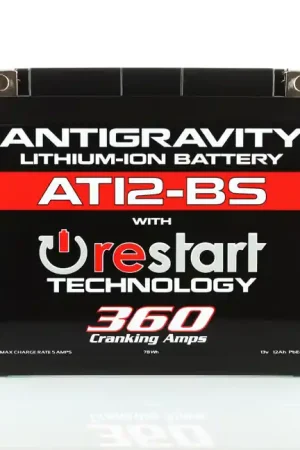 Antigravity YT12-BS Lithium Battery w/Re-Start Brand New