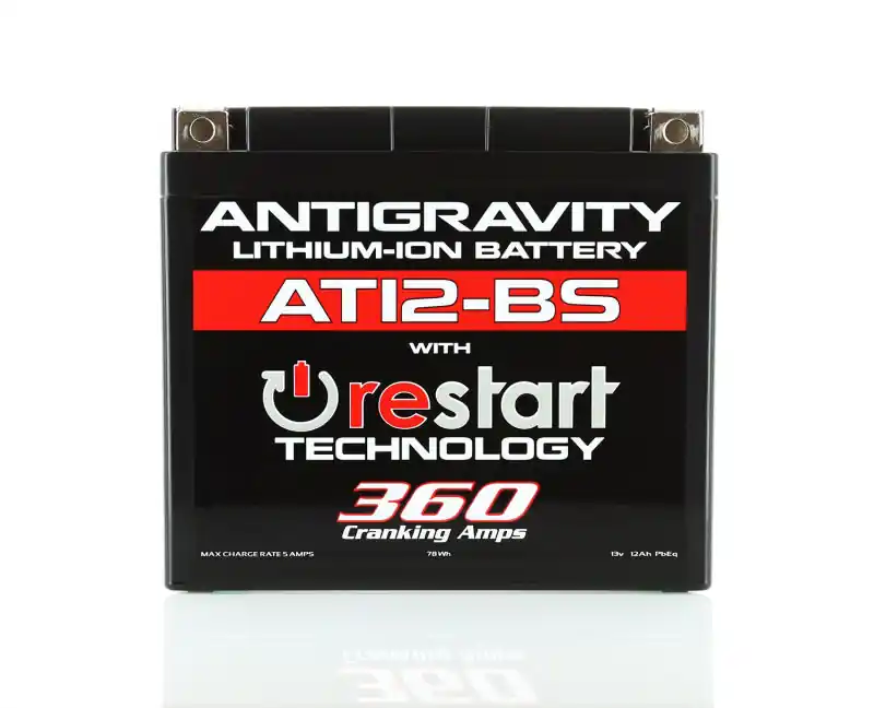 Antigravity YT12-BS Lithium Battery w/Re-Start Brand New