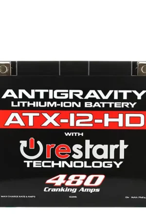 Antigravity YTX12 High Power Lithium Battery w/Re-Start Grab Now