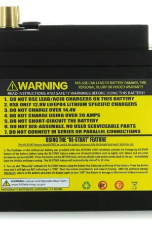 Budget Antigravity H6/Group 48 Lithium Car Battery w/Re-Start