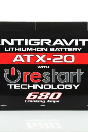 Antigravity ATX20 Lithium Battery w/Re-Start High Quality