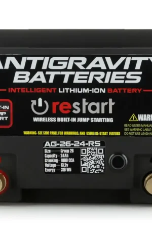 Antigravity H6/Group 48 Lithium Car Battery w/Re-Start Best Seller