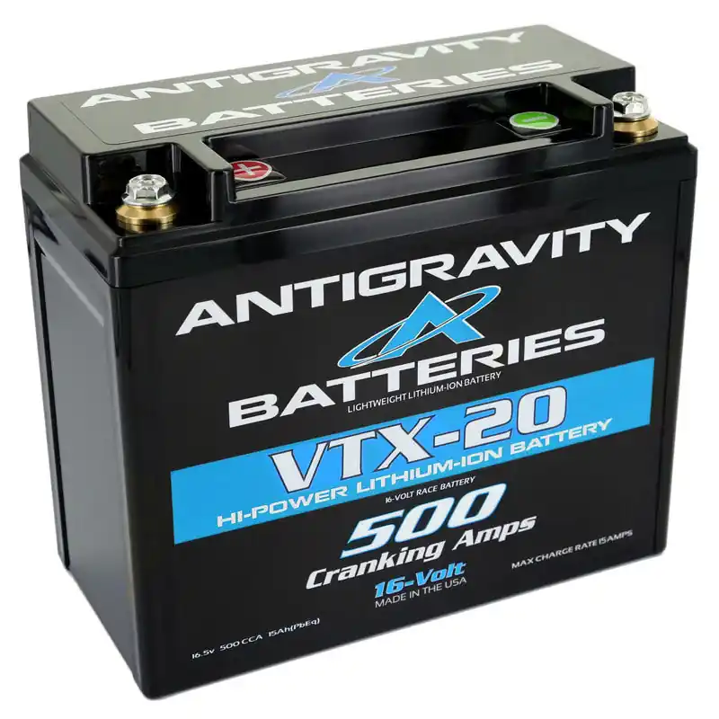 Trusted Brand Antigravity Special Voltage YTX12 Case 16V Lithium Battery - Left Side Negative Terminal