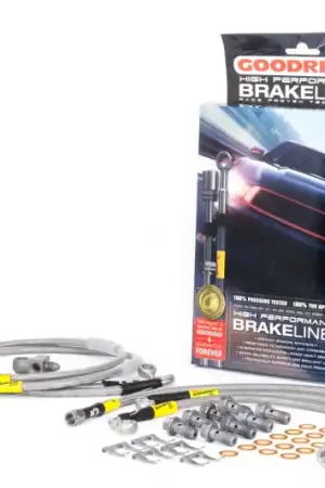 Shop Now Goodridge 99-03 Chevy Silverado 2WD 2DR Ext Cab w/ 2W Steering Brake Lines