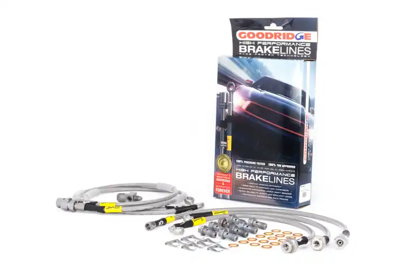 Shop Now Goodridge 99-03 Chevy Silverado 2WD 2DR Ext Cab w/ 2W Steering Brake Lines