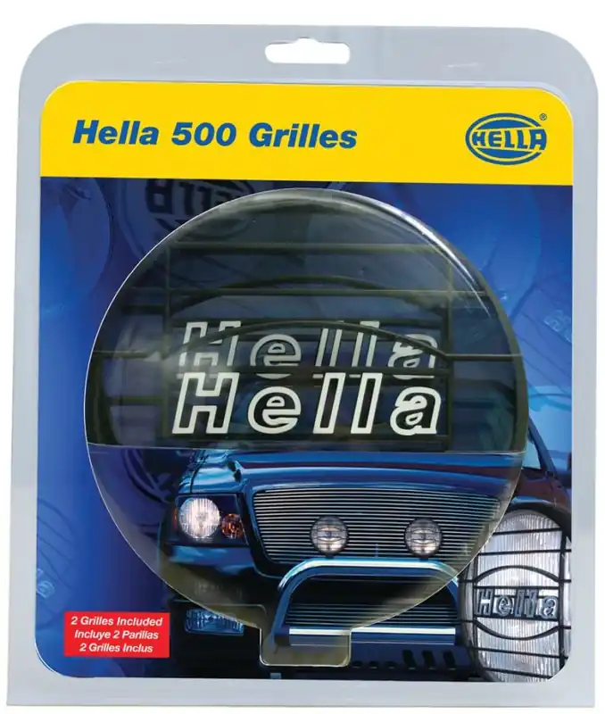 Hot Deal Hella 500 Grille Cover (Pair)
