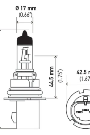 Hella 9007 HB5 12V 65/55W Halogen Bulb PX29t Grab Now