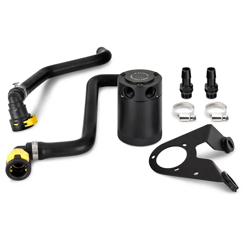 Top Pick Mishimoto 2021+ Ford Bronco (2.7t) Baffled Oil Catch Can - PCV Side