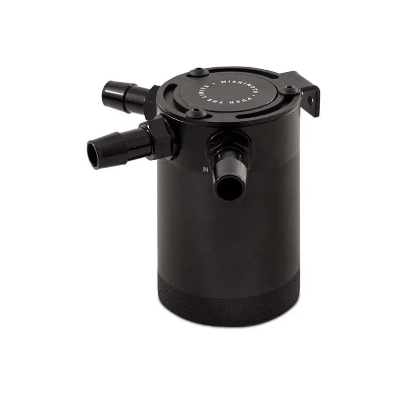 Trusted Brand Mishimoto Compact Baffled Oil Catch Can - 3-Port
