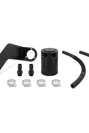 Affordable Mishimoto 2018 - 2020 Subaru Crosstrek Baffled Oil Catch Can Kit - Black