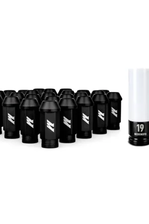 Special Discount Mishimoto Aluminum Locking Lug Nuts M12x1.5 27pc Set Black