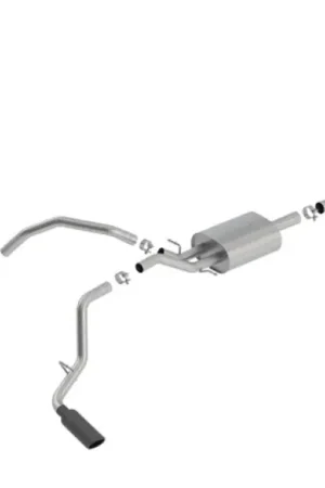 Borla 14-18 Chevrolet Silverado 1500 5.3L V8 AT/MT 4DR CC ATAK Catback Exhaust w/Black Chrome Tips New Arrival
