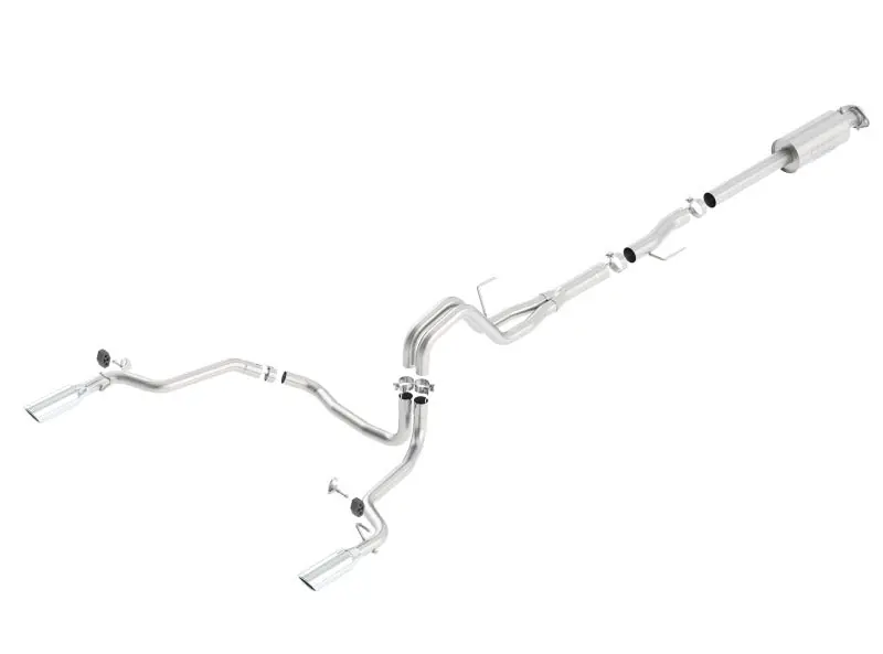 No Minimum Order Borla 15-16 Ford F-150 3.5L EcoBoost Ext. Cab Std. Bed Catback Exhaust ATAK Single Split Rear Exit