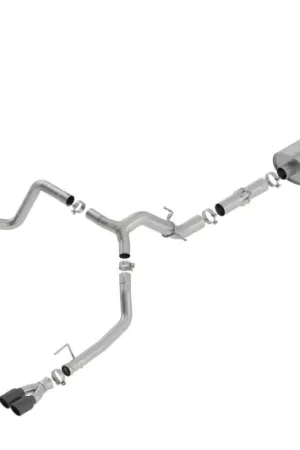 Borla 19 Chevrolet Silverado/GMC Sierra 1500 6.2L SS ATAK Catback Exhaust - Black Chrome Tips Factory Price