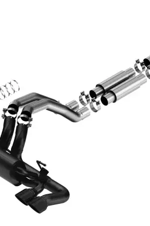 Worldwide Shipping Borla 21-22 Jeep Wrangler Rubicon 392 6.4L V8 AT 4WD 4DR S-Type Cat-Back Exhaust - Coated Black