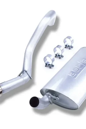 Borla 00-06 Jeep Wrangler Sport/SE/X/Rubicon Sahara 2.5L/4cyl 4.0L/6cyl SS Catback Exhaust While Supplies Last