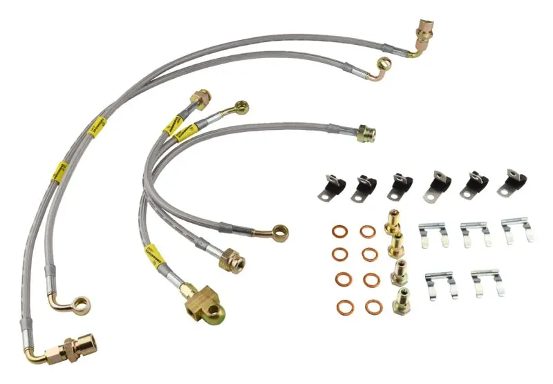 No Minimum Order Goodridge 00-06 Tahoe / 00-07 Suburban / 00-05 Escalade All w/o Stablia Track Brake Lines