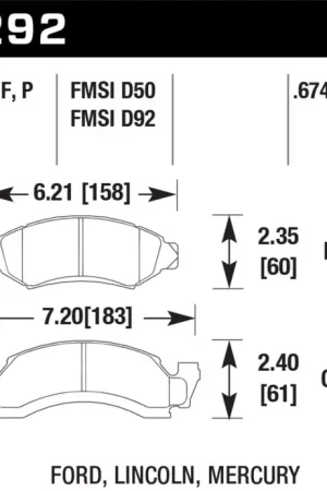 Buy Today Hawk HPS Street Brake Pads