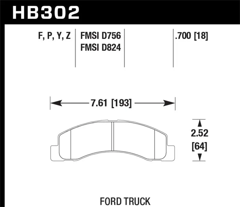 Free Returns Hawk LTS Street Brake Pads