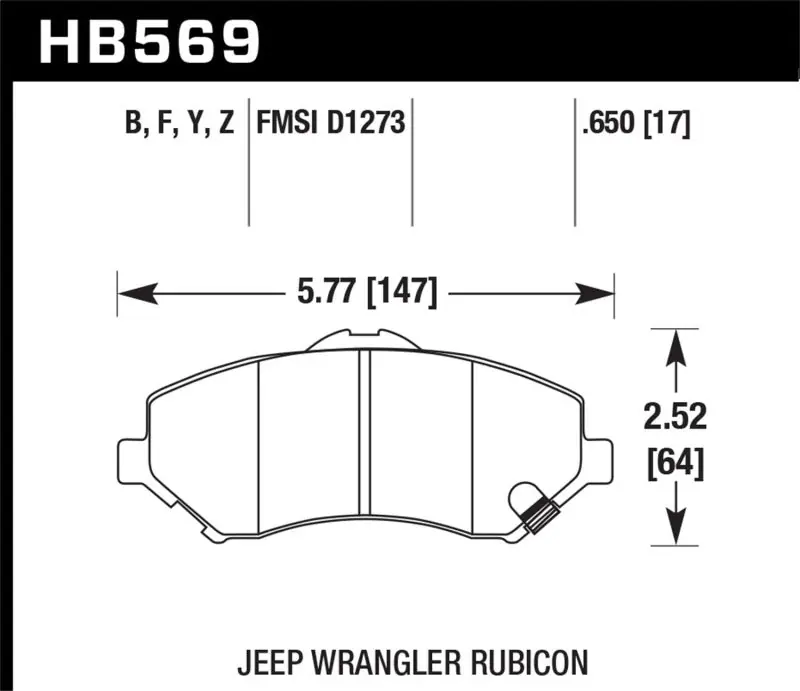 Limited Time Hawk Performance Ceramic Street Brake Pads