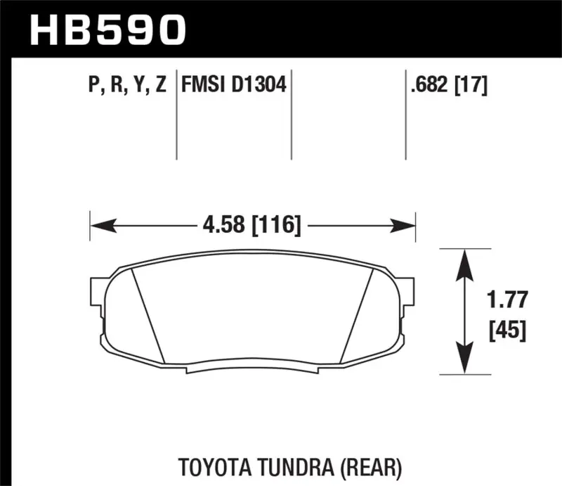 Must Have Hawk LTS Street Brake Pads