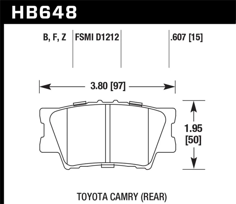 Hawk Performance Ceramic Street Brake Pads Budget