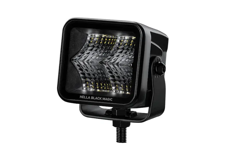 Hella Universal Black Magic 2.7in L.E.D. Cube Kit - Flood Beam Secure Checkout