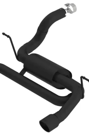 Borla 18-19 Jeep Wrangler JL/JLU 2.0L 4Cyl 2DR/4DR Axle Back Exhaust S-Type w/ 3.5in Tips - Black Instant Buy