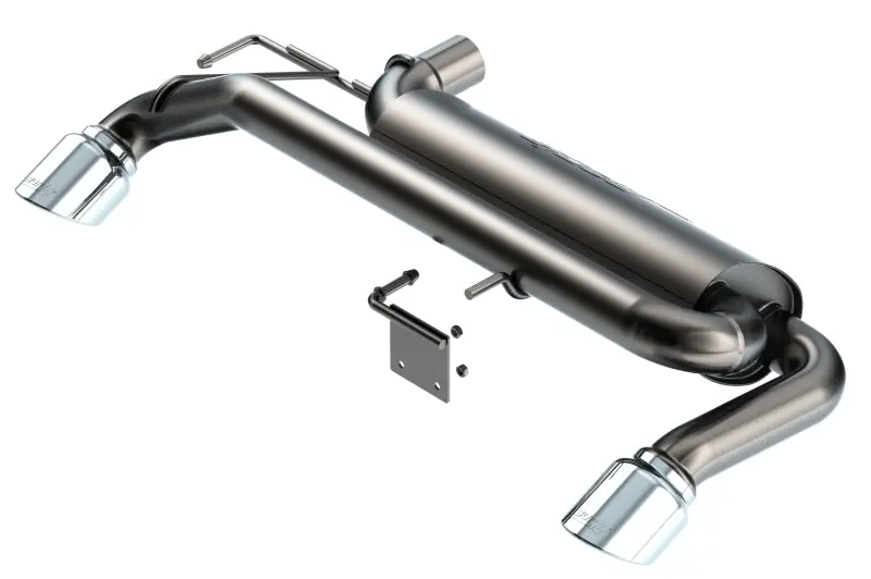Super Sale Borla 21-22 Ford Bronco 2.3L 4WD Touring Axle Back Exhaust w/ Bright Chrome Tips