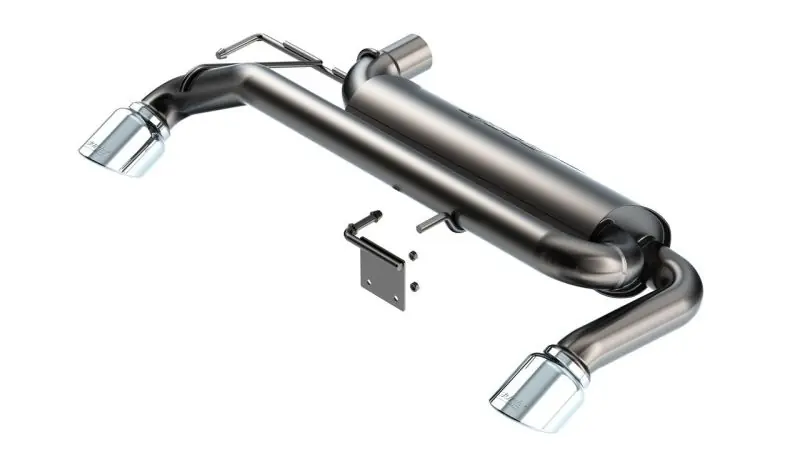 Best Choice Borla 21-22 Ford Bronco 2.3L 4WD S-Type Axle Back Exhaust w/ Bright Chrome Tips