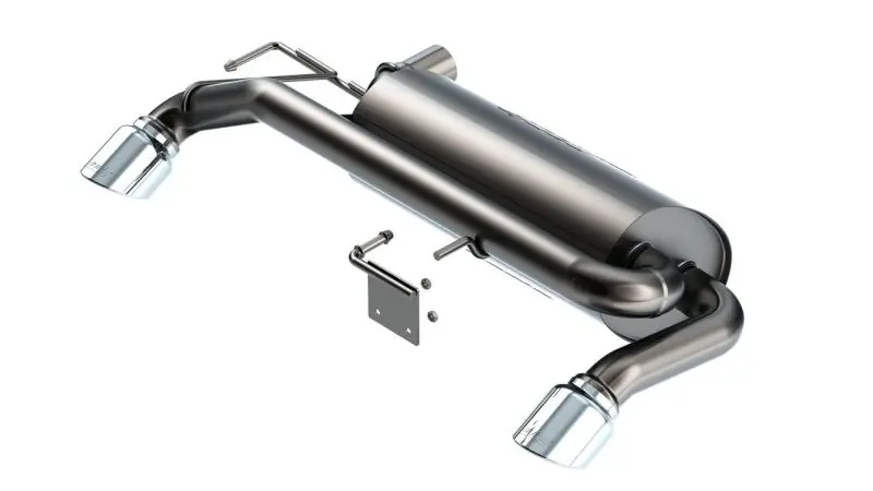 Borla 21-22 Ford Bronco 2.7L V6 4WD Touring Axle Back Exhaust w/ Bright Chrome Tips Fast Shipping