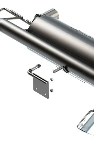 Place Order Borla 21-22 Ford Bronco 2.7L V6 4WD ATAK Axle Back Exhaust w/ Bright Chrome Tips